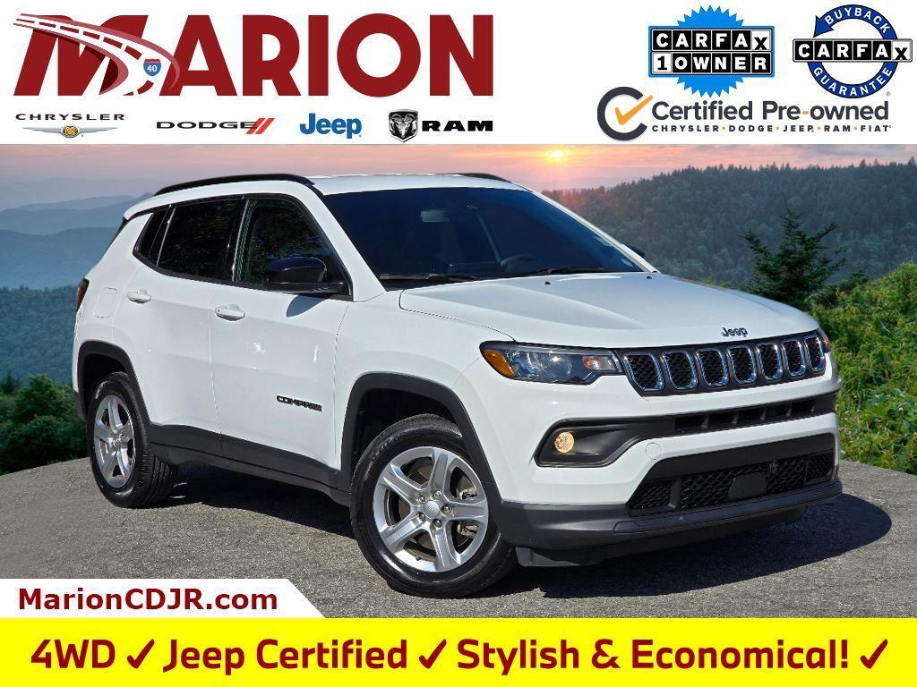 used 2023 Jeep Compass car, priced at $20,473