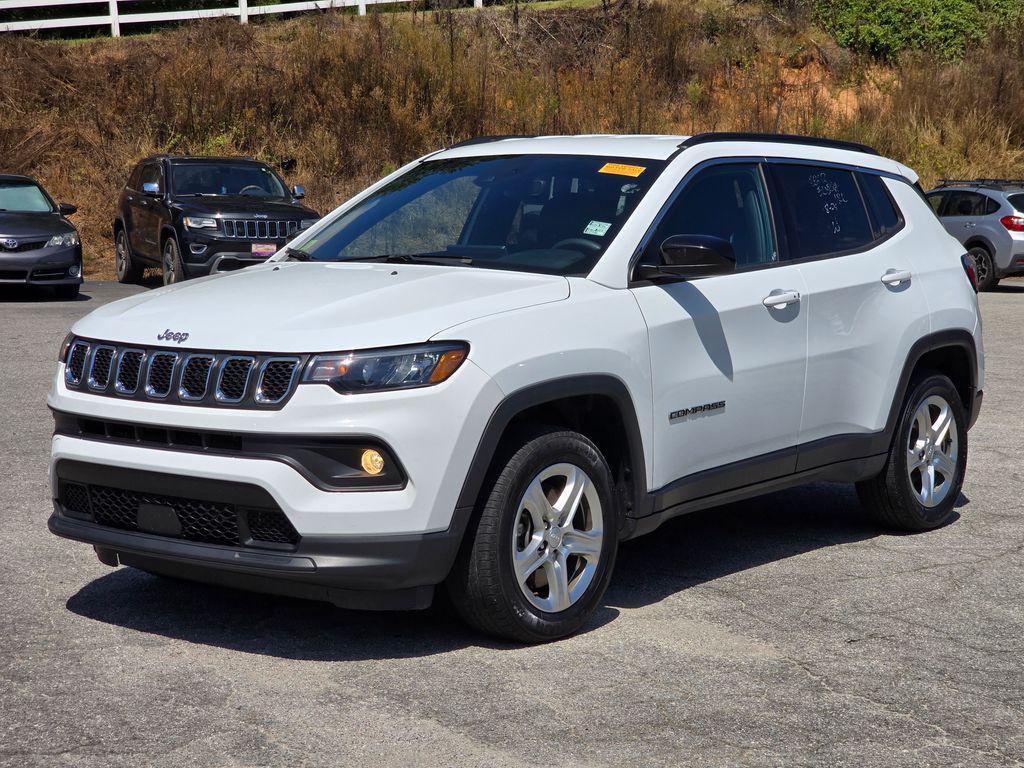 used 2023 Jeep Compass car, priced at $20,975