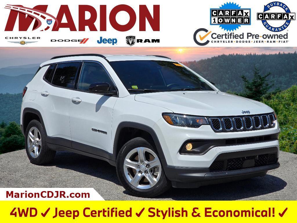 used 2023 Jeep Compass car, priced at $20,975