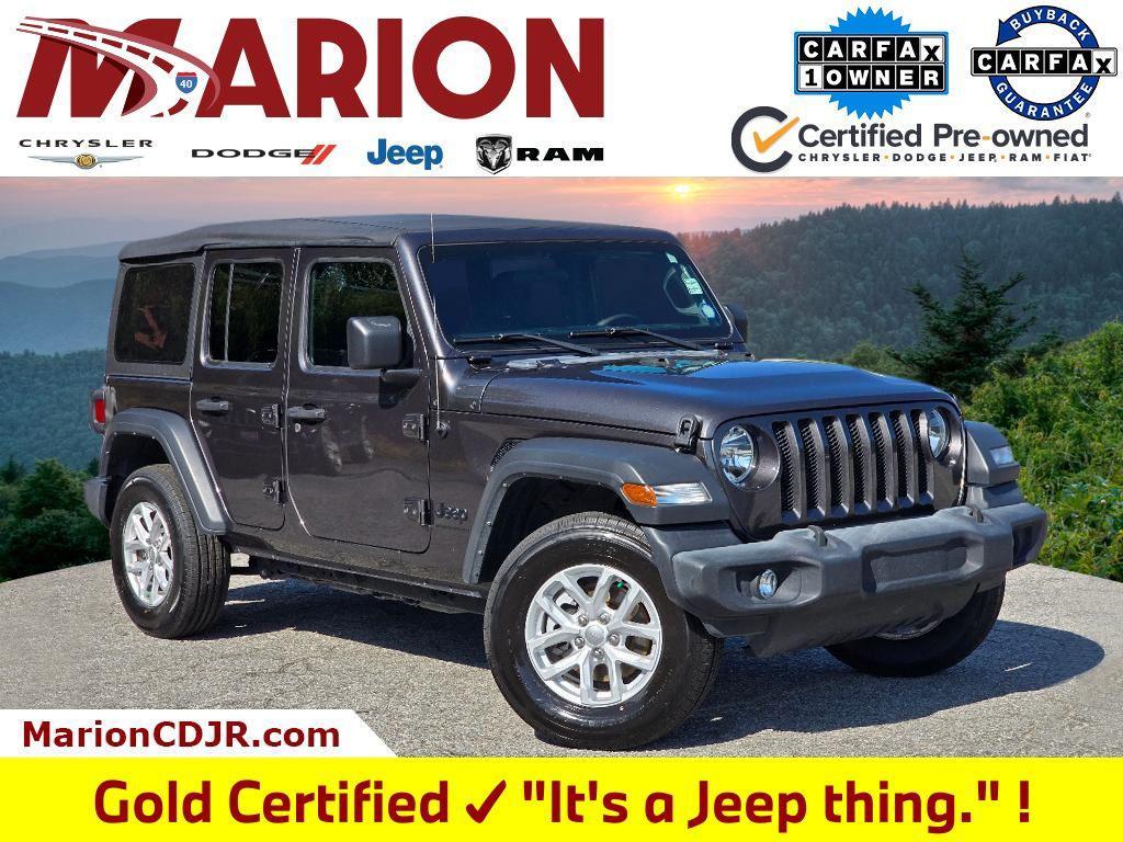 used 2023 Jeep Wrangler car, priced at $29,973