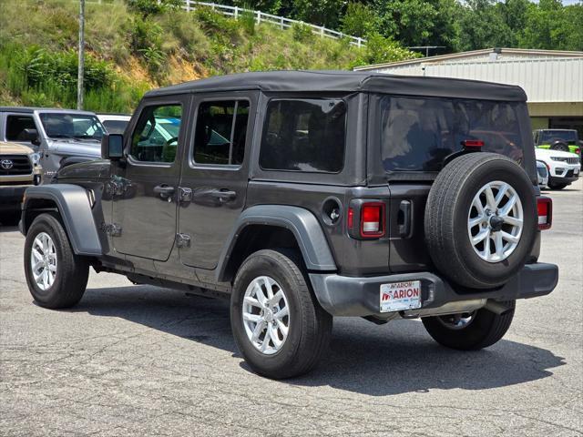 used 2023 Jeep Wrangler car, priced at $30,500
