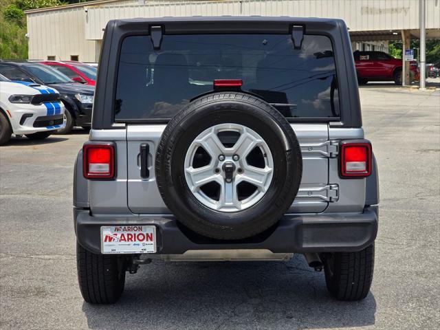 used 2020 Jeep Wrangler Unlimited car, priced at $29,873