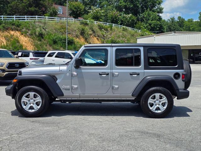 used 2020 Jeep Wrangler Unlimited car, priced at $29,873