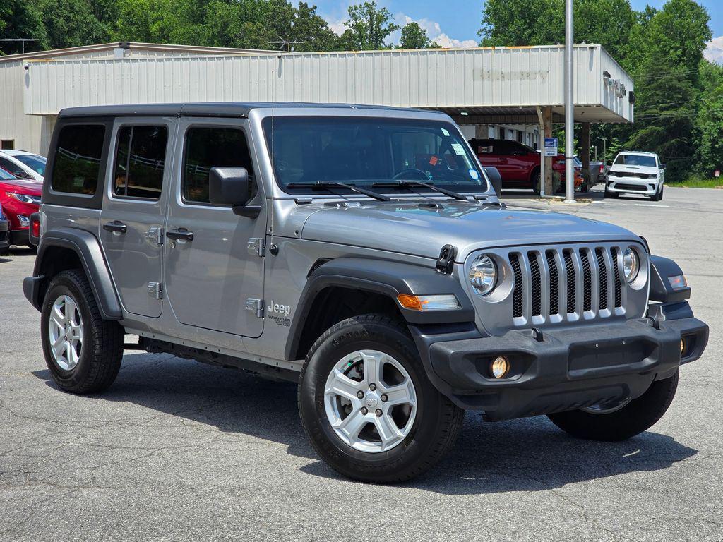 used 2020 Jeep Wrangler Unlimited car, priced at $28,000