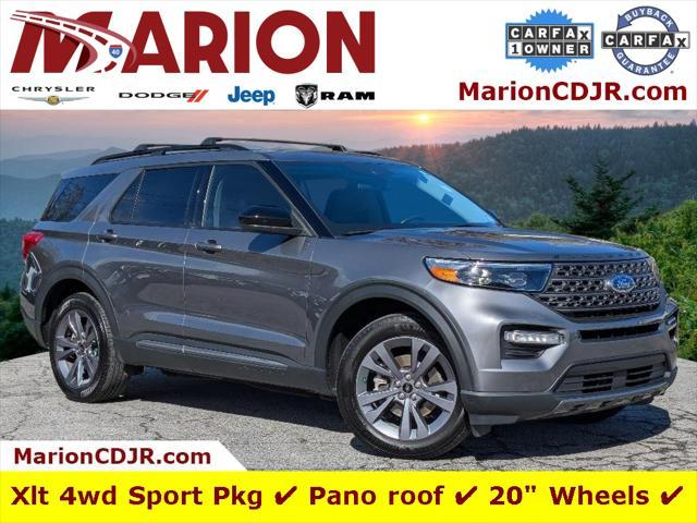 used 2022 Ford Explorer car, priced at $33,475