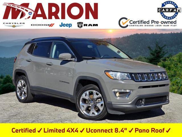 used 2021 Jeep Compass car, priced at $19,994