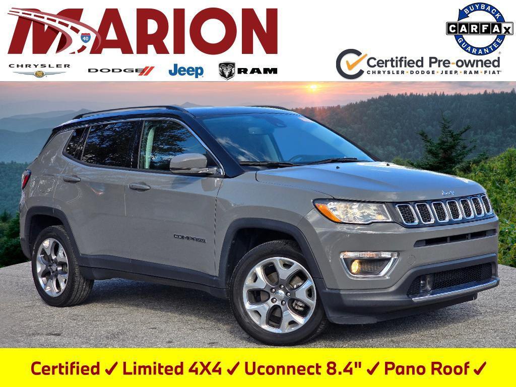 used 2021 Jeep Compass car, priced at $19,994