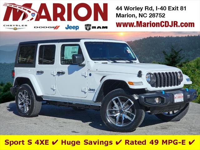 new 2024 Jeep Wrangler 4xe car, priced at $42,650