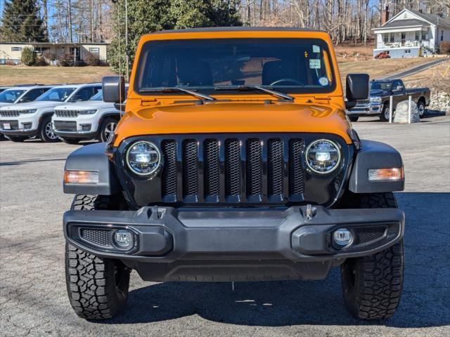 used 2021 Jeep Wrangler car, priced at $32,000