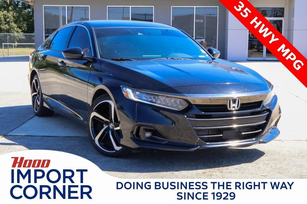 used 2021 Honda Accord car, priced at $19,983