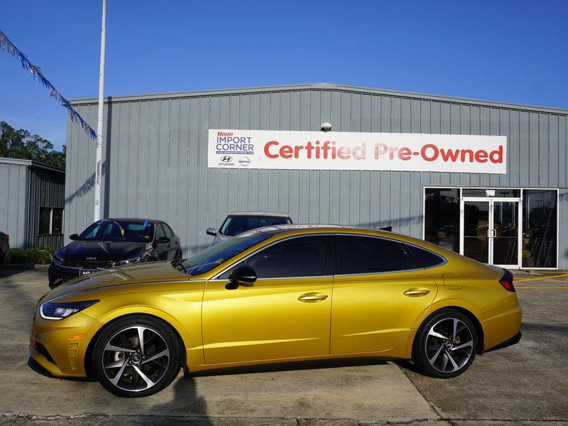 used 2021 Hyundai Sonata car, priced at $21,688