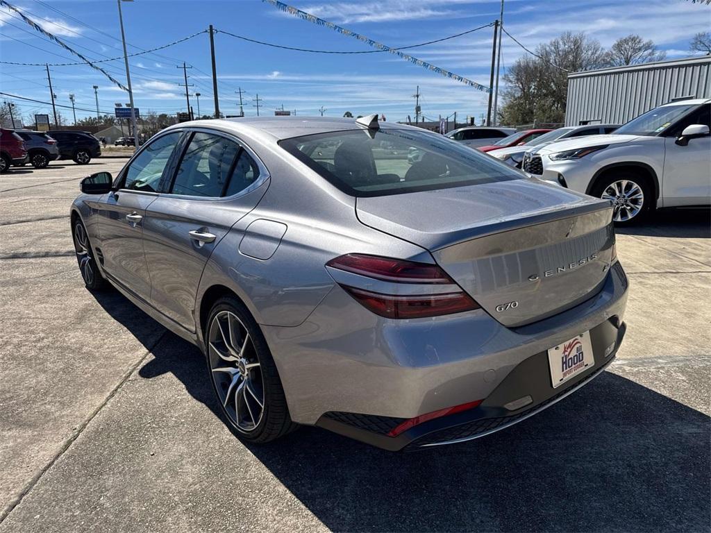 used 2023 Genesis G70 car, priced at $26,596