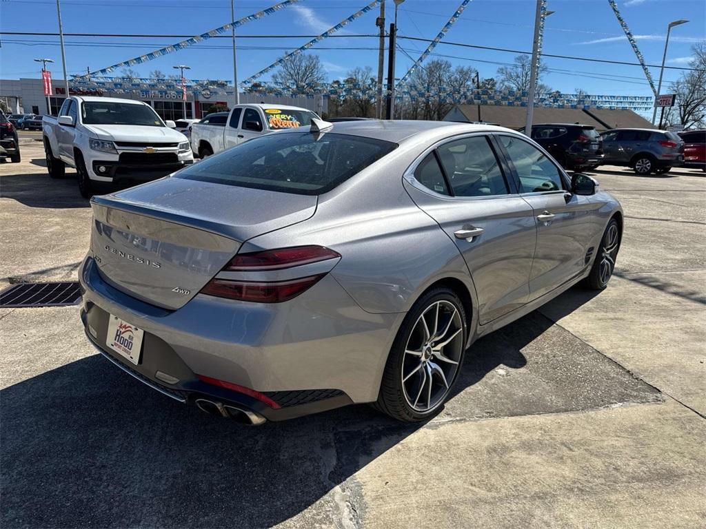 used 2023 Genesis G70 car, priced at $26,596