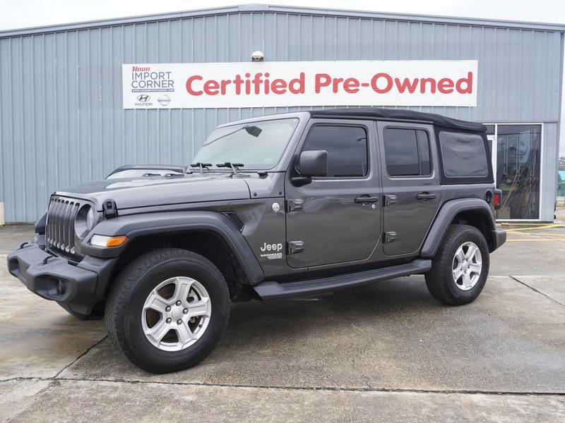 used 2018 Jeep Wrangler Unlimited car, priced at $22,893