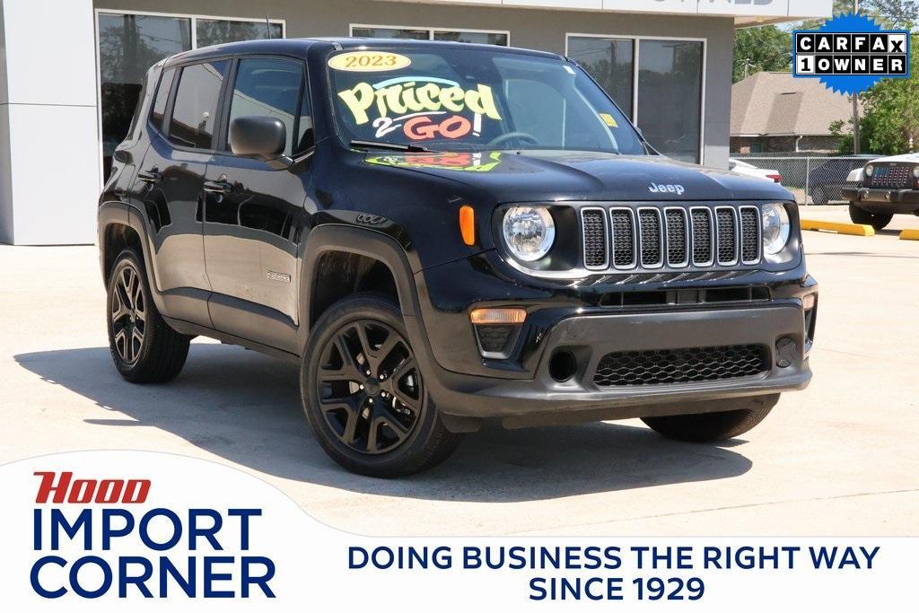 used 2023 Jeep Renegade car, priced at $21,783