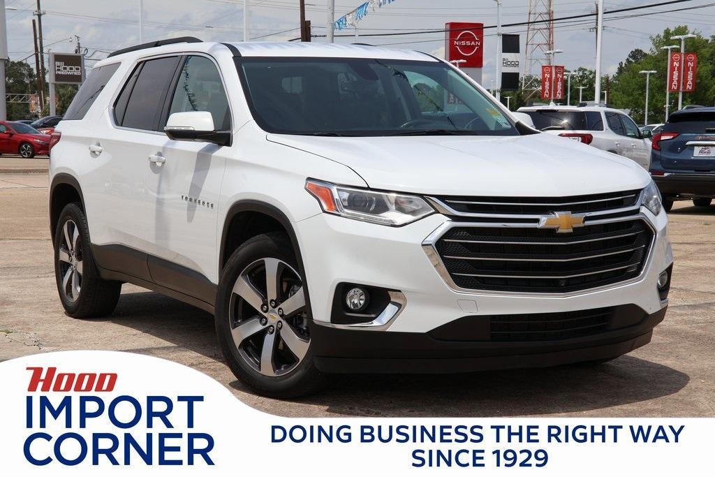 used 2021 Chevrolet Traverse car, priced at $23,425