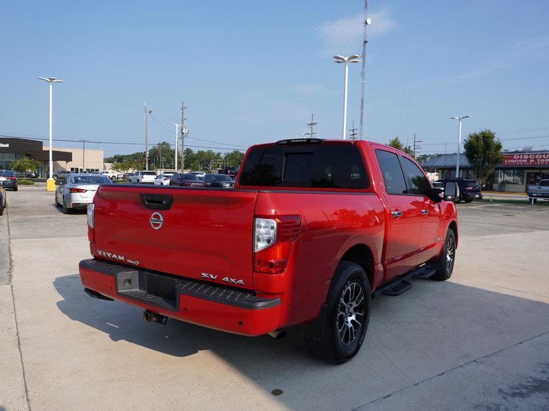 used 2021 Nissan Titan car, priced at $30,995