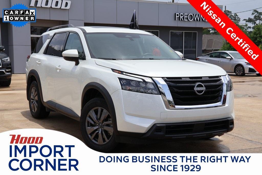 used 2024 Nissan Pathfinder car, priced at $34,551