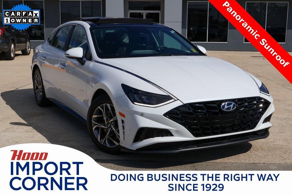 used 2022 Hyundai Sonata car, priced at $18,741