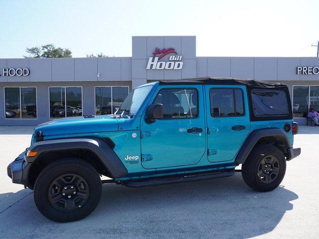 used 2020 Jeep Wrangler Unlimited car, priced at $27,565