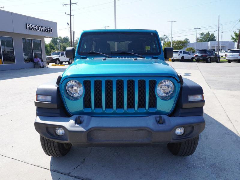 used 2020 Jeep Wrangler Unlimited car, priced at $28,738