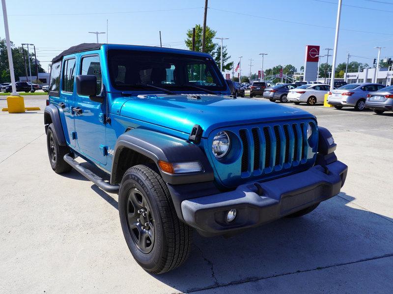 used 2020 Jeep Wrangler Unlimited car, priced at $28,738