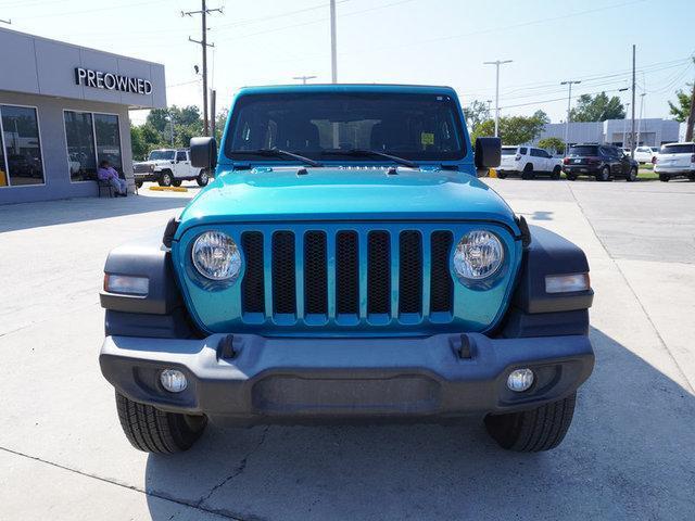 used 2020 Jeep Wrangler Unlimited car, priced at $27,565