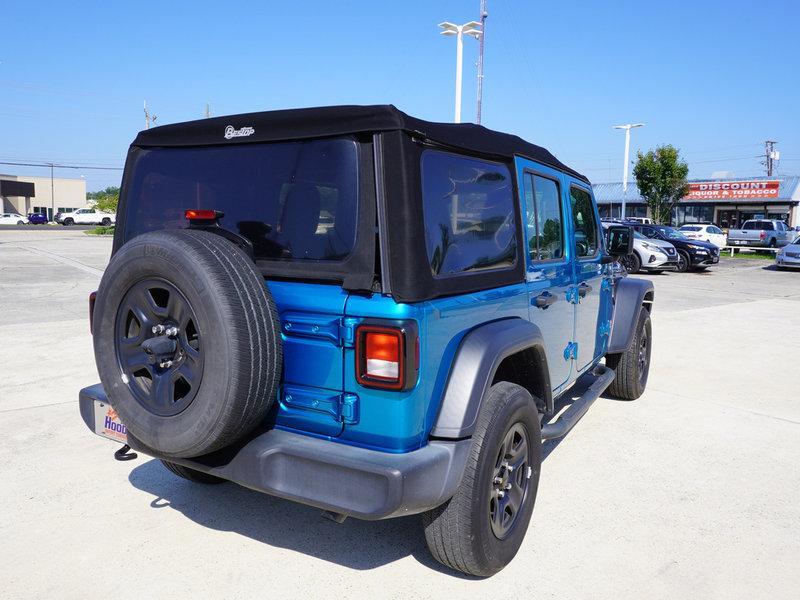 used 2020 Jeep Wrangler Unlimited car, priced at $28,738