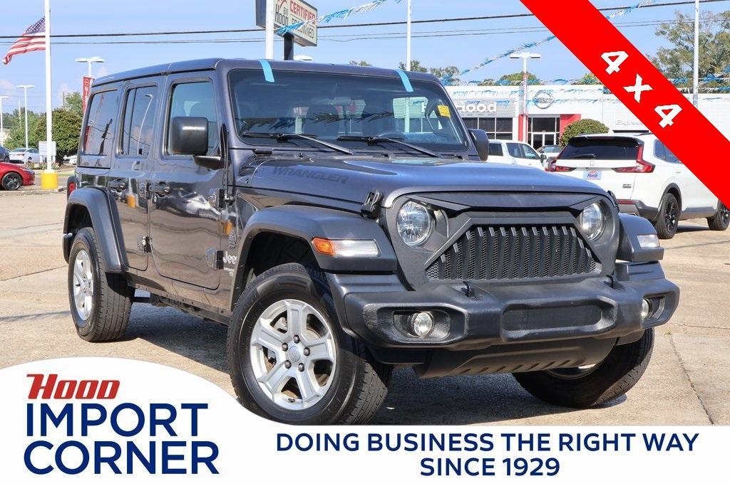 used 2019 Jeep Wrangler Unlimited car, priced at $22,381