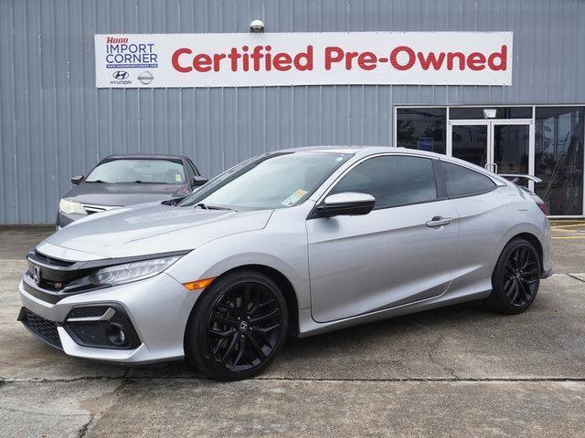 used 2020 Honda Civic Si car, priced at $19,593