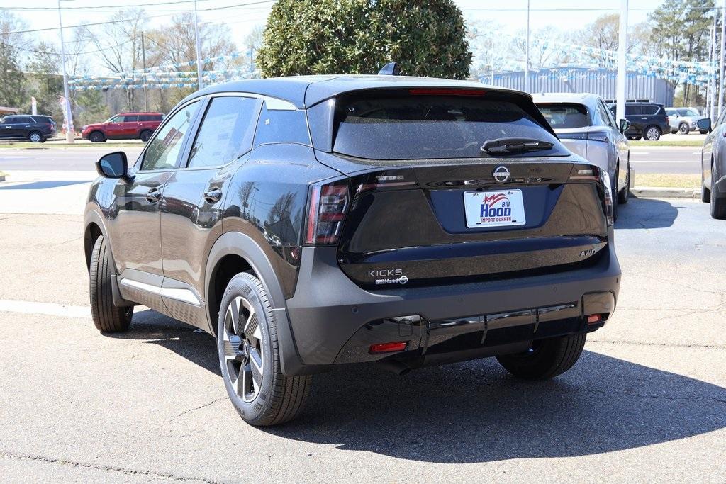 new 2025 Nissan Kicks car, priced at $25,377