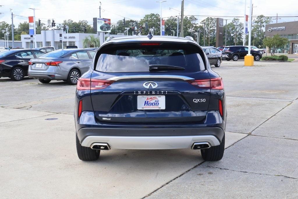 used 2024 INFINITI QX50 car, priced at $29,850