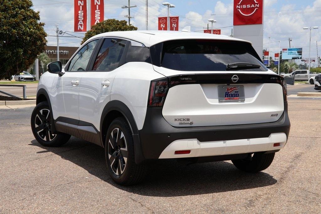 new 2025 Nissan Kicks car, priced at $26,565