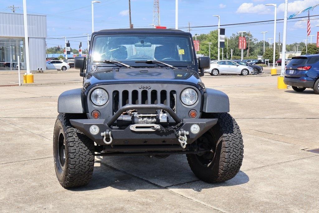 used 2015 Jeep Wrangler Unlimited car, priced at $18,484
