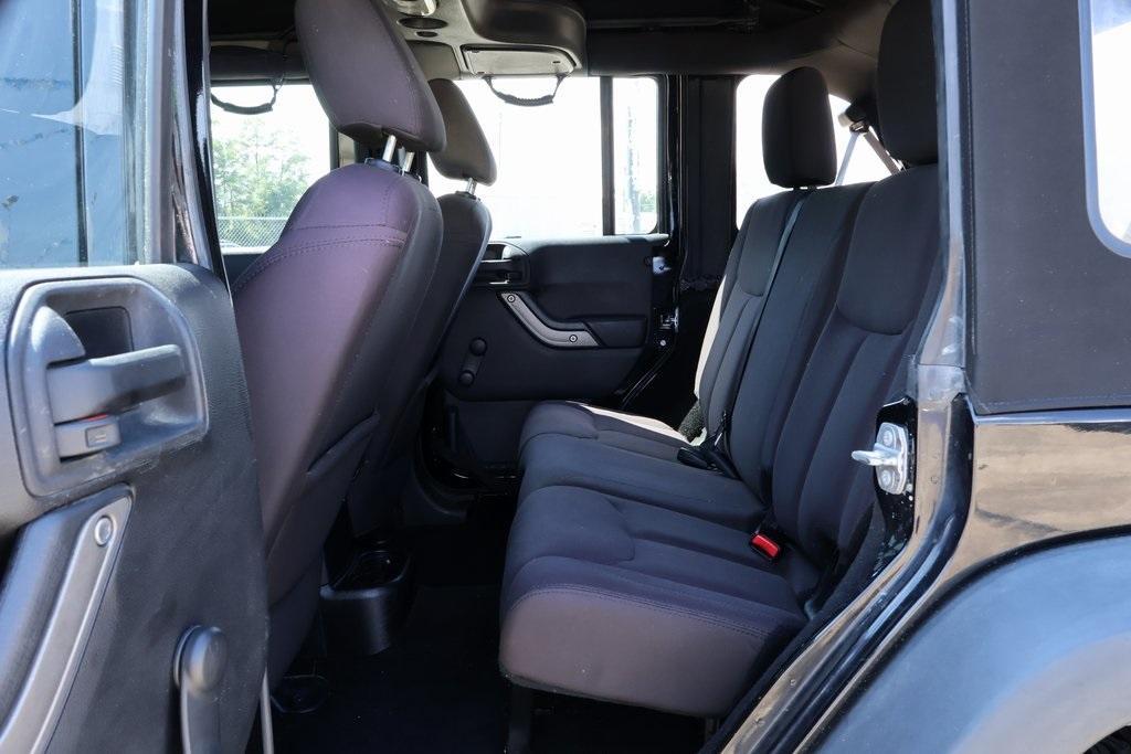 used 2015 Jeep Wrangler Unlimited car, priced at $18,484