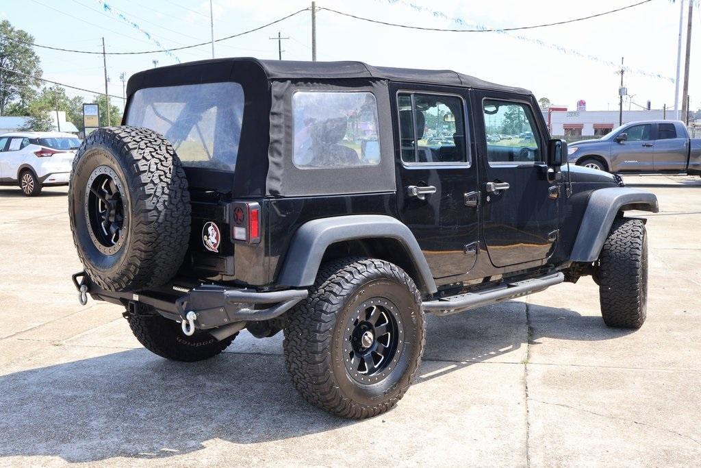 used 2015 Jeep Wrangler Unlimited car, priced at $18,484