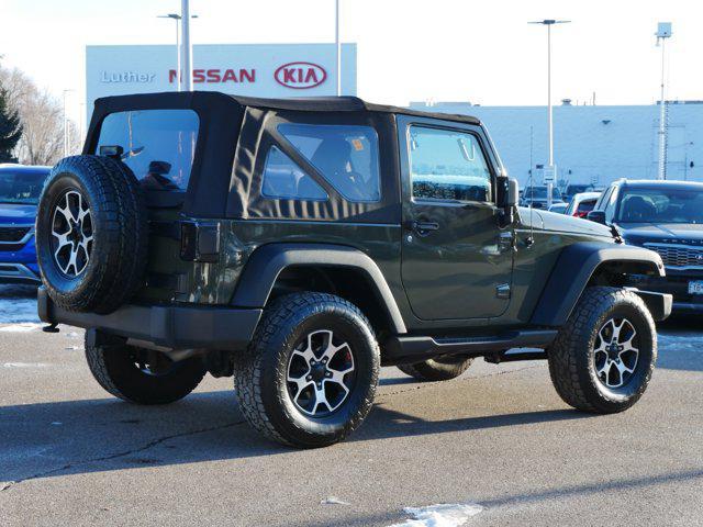 used 2015 Jeep Wrangler car, priced at $15,995