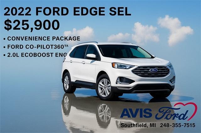 used 2022 Ford Edge car, priced at $25,900