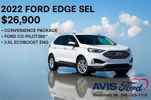 used 2022 Ford Edge car, priced at $26,900