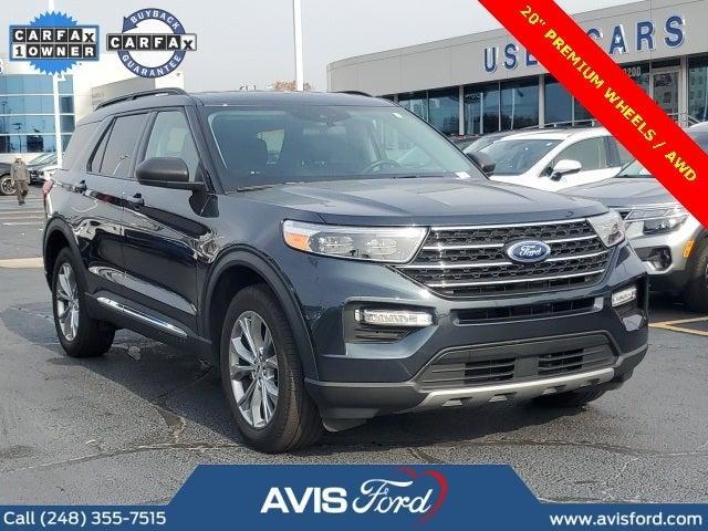 used 2022 Ford Explorer car, priced at $31,500