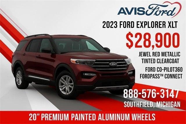 used 2023 Ford Explorer car, priced at $28,900