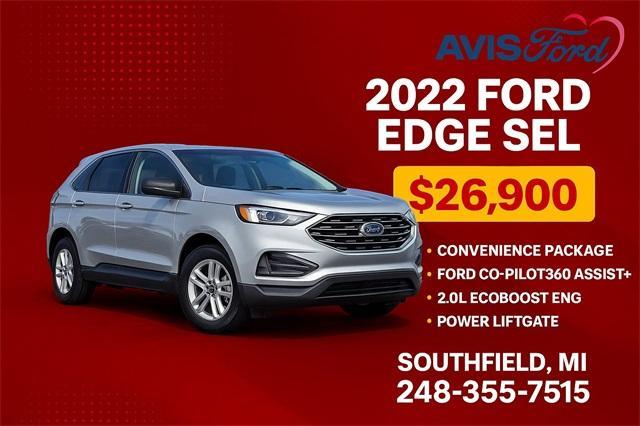 used 2022 Ford Edge car, priced at $26,900