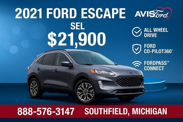 used 2021 Ford Escape car, priced at $21,900