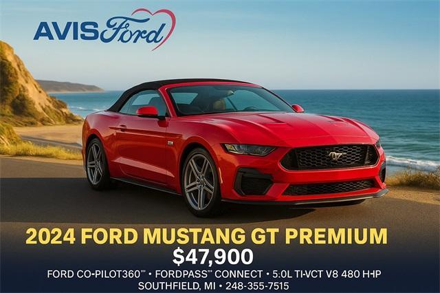 used 2024 Ford Mustang car, priced at $46,900