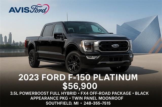 used 2023 Ford F-150 car, priced at $56,900