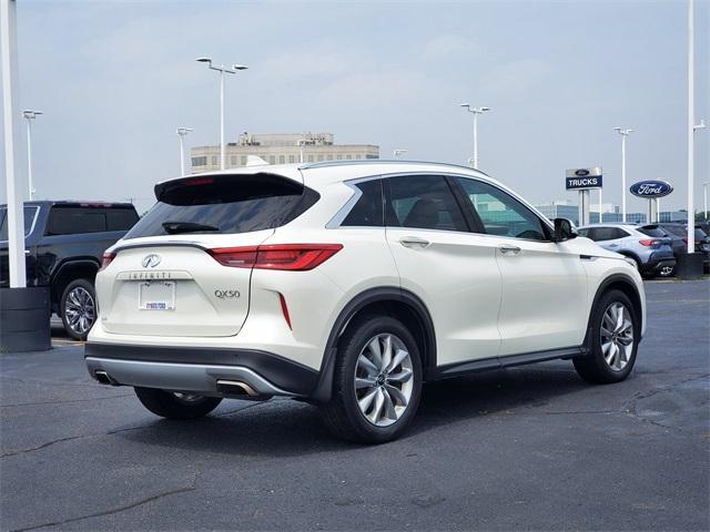 used 2021 INFINITI QX50 car, priced at $21,500