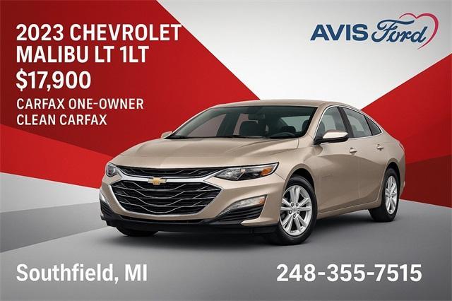 used 2023 Chevrolet Malibu car, priced at $17,900