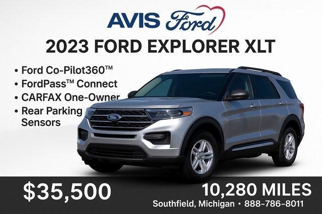 used 2023 Ford Explorer car, priced at $35,500