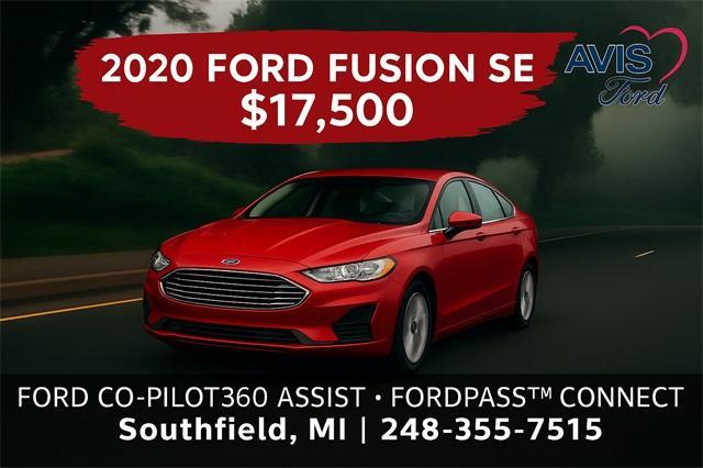 used 2020 Ford Fusion car, priced at $17,500