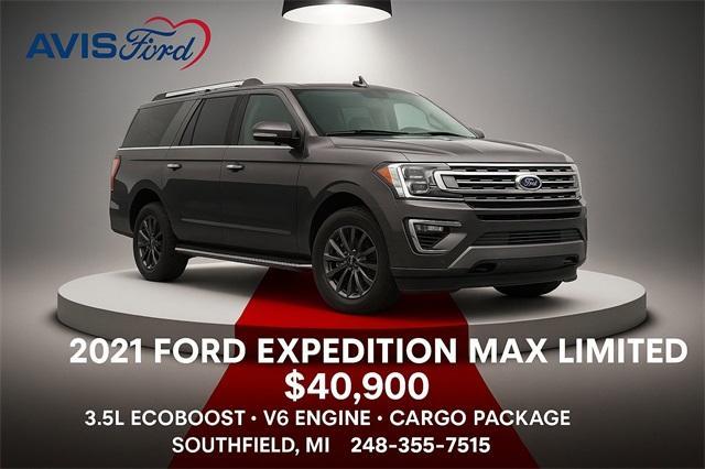 used 2021 Ford Expedition Max car, priced at $40,900